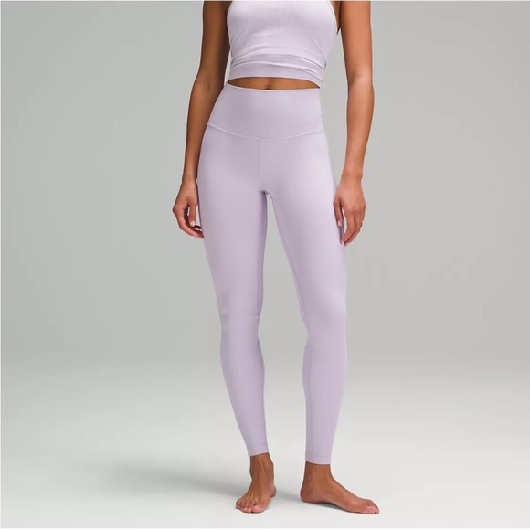 lululemon athletica Pants - Lululemon Women’s Double Lined Align 28” Full Length Leggings-Size 10-Lilac